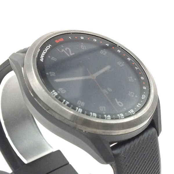 S42 Approach Garmin 日本 GPS スマートウォッチ ブラック ゴルフナビ