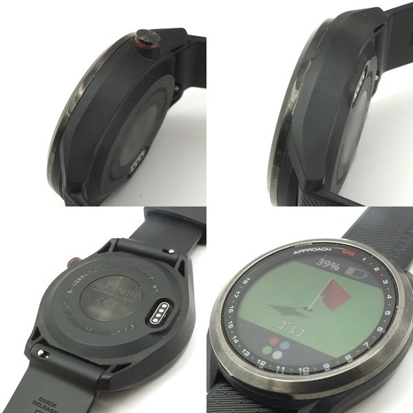 S42 Approach Garmin 日本 GPS スマートウォッチ ブラック ゴルフナビ