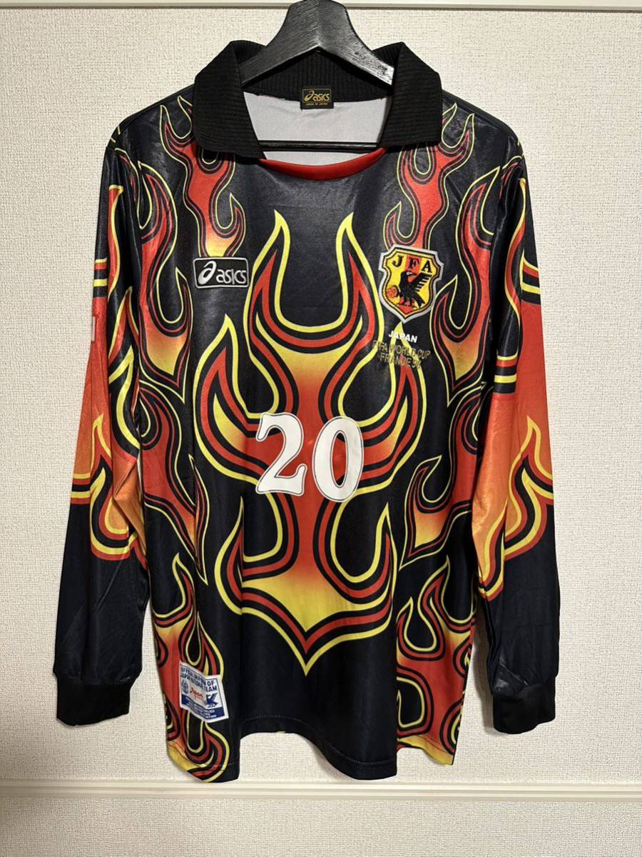 ま*ー様 フランスWC 1998 日本代表 (GK) ユニフォーム 川口 能活 ま*