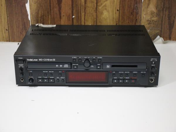 TASCAM MD-CD1BMKⅢ 業務用CDプレーヤー/MDレコーダー タスカム TASCAM