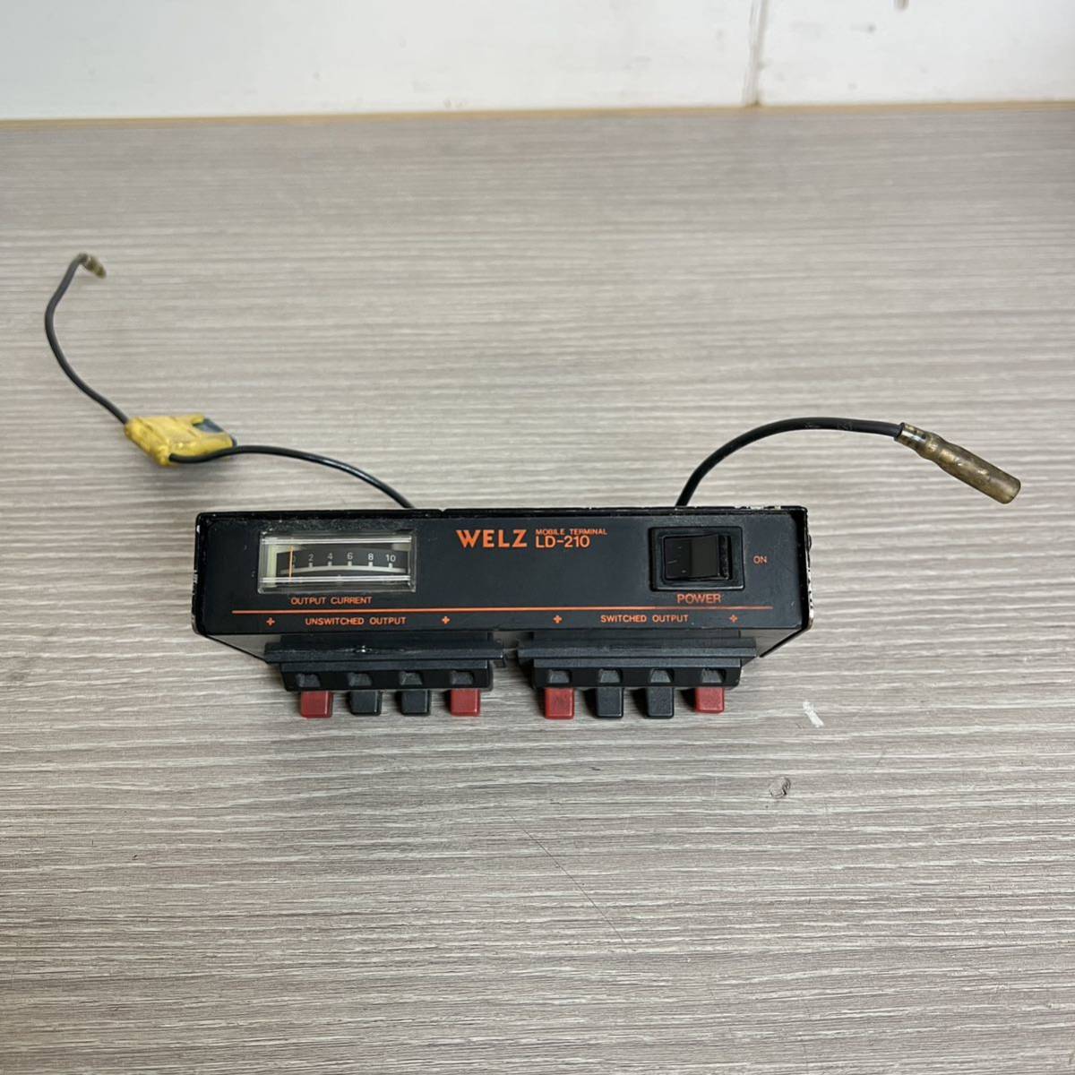 B1520 WELZ LD-210 電源取り出しユニット ご覧頂き 【公式通販】