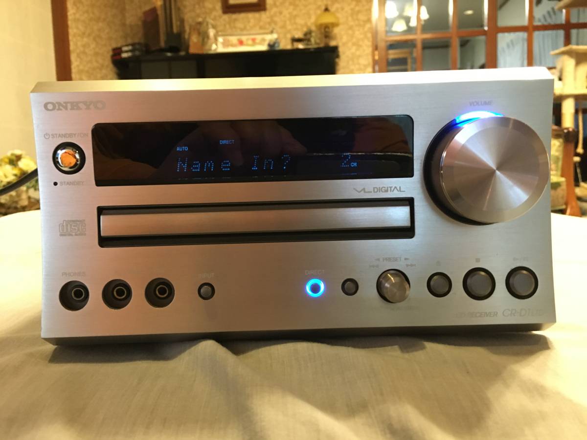 【ジャンク】ONKYO オンキョー CR−D1S 通電ＯＫ ☆吉田苑 hina ONKYO オンキョー CR-D1 LTD SE D-clock 最高峰 HTPC