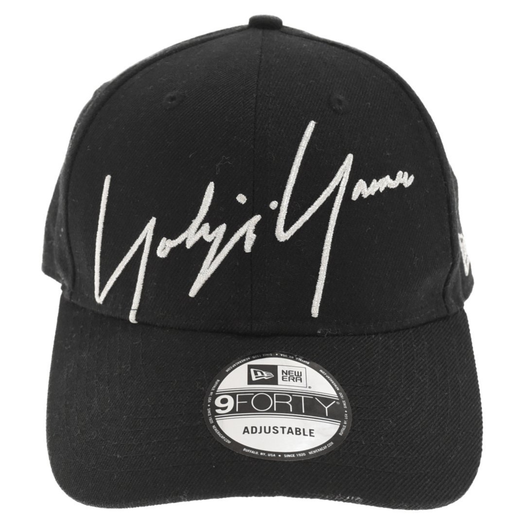 Yohji Yamamoto 18SS×New Era ロゴ刺繍ベース ボール キャップ 帽子
