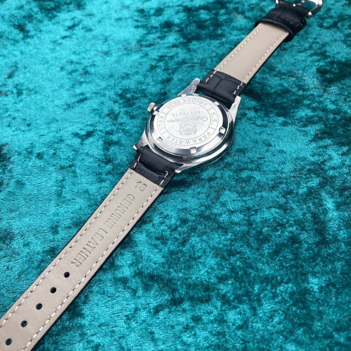 43ビンテージCITIZENシチズンcystal seven クリスタル7 王冠 27石 上位