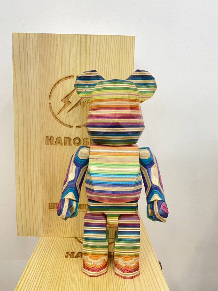 BE@RBRICK カリモク fragmentdesign × HAROSHI 400％ polygon