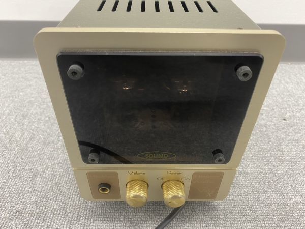 J032-I58-702 東京サウンド 真空管 ヘッドフォン アンプ VALVE-X