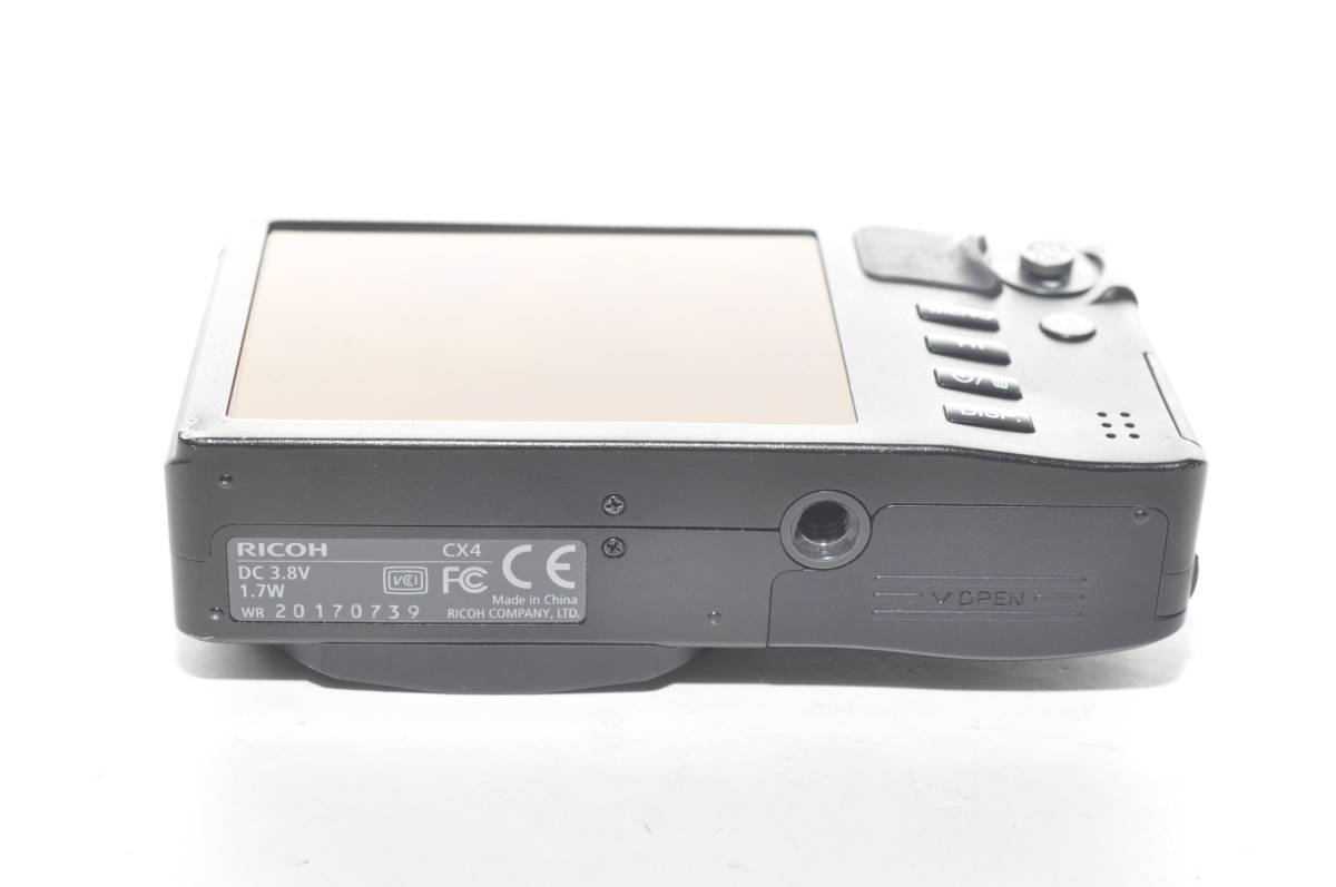 最安値，お得 ☆良品☆RICOH リコー CX4 ブラック #9619