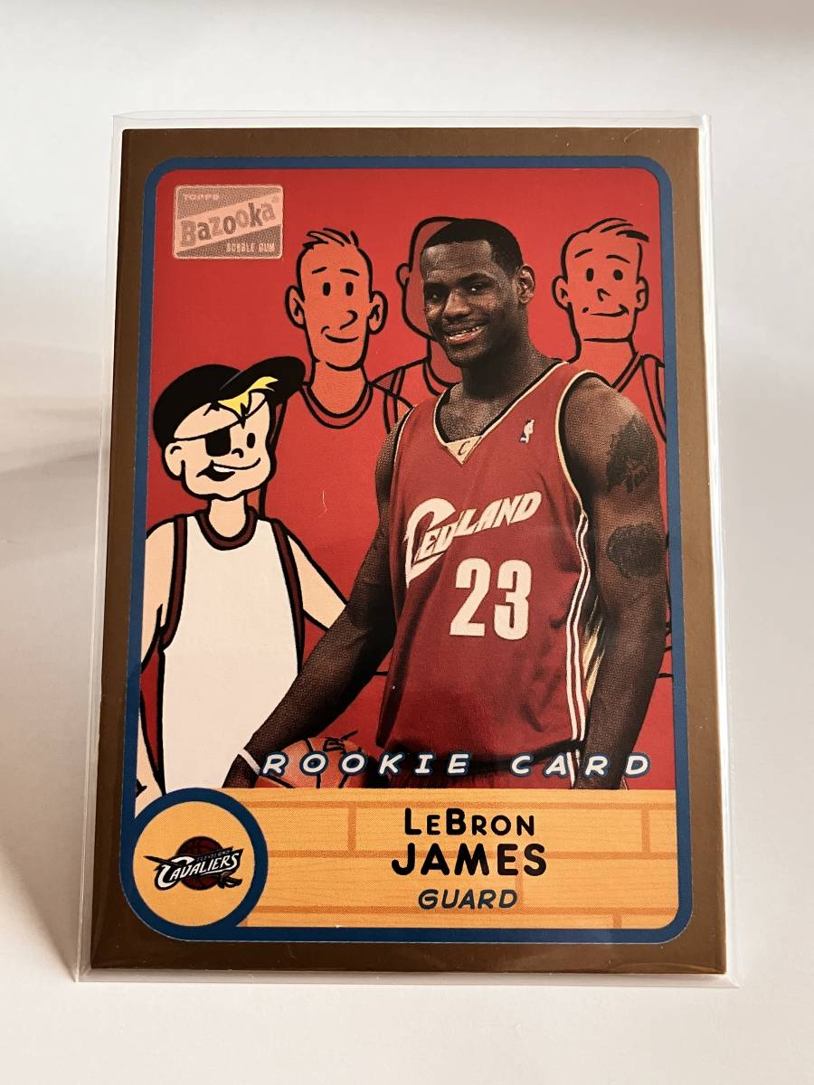 最新作，新品 LEBRON JAMES R C 2003-04 BAZOOKA JOE GOLD レブロン(その他)｜売買されたオークション情報、yahooの商品情報をアーカイブ公開 - オークファン その他