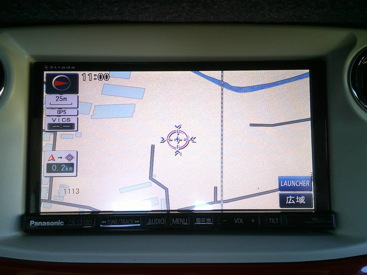 ☆Panasonic パナソニック ストラーダ CN-S310WDFA メモリーナビ CD 