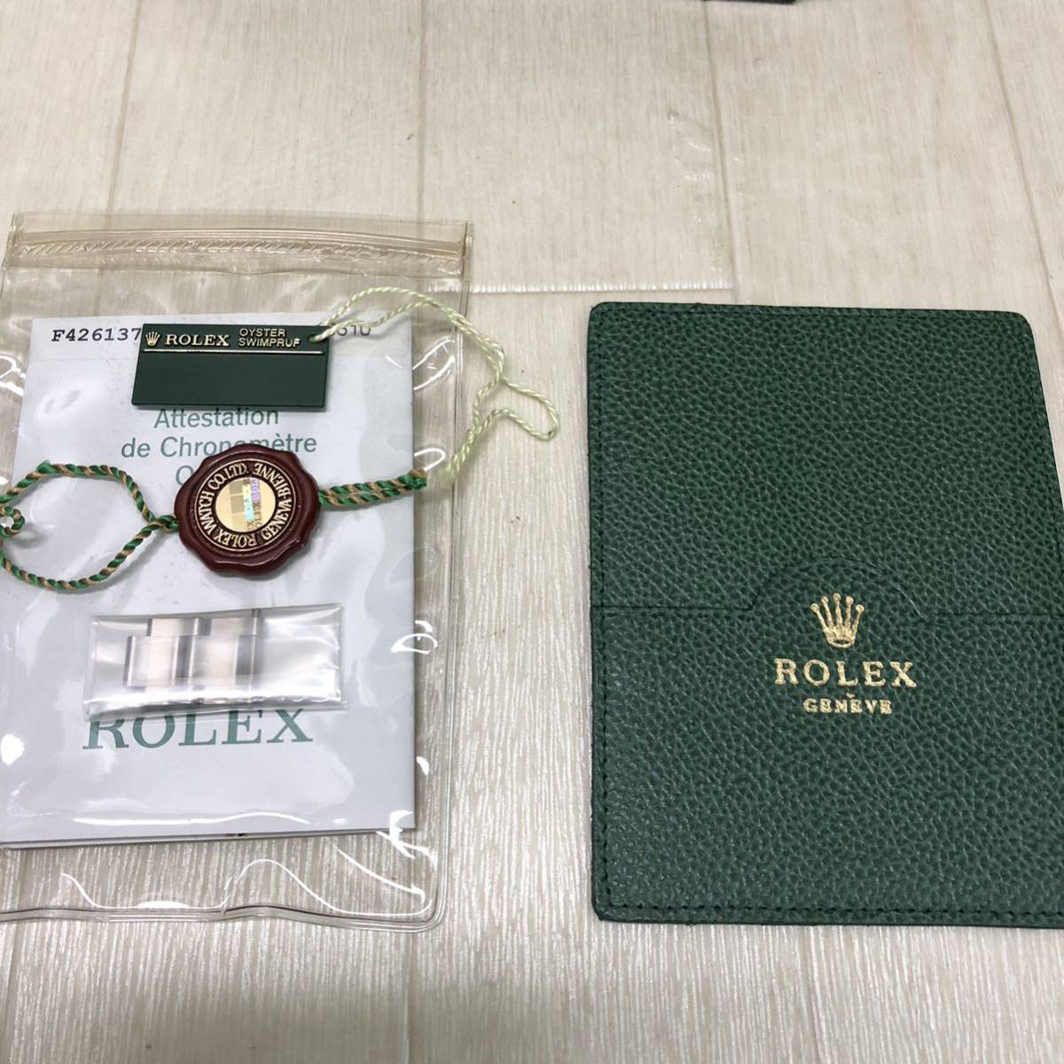 極美品【空き箱】ロレックス ROLEX オイスター OYSTER 空箱 腕時計用