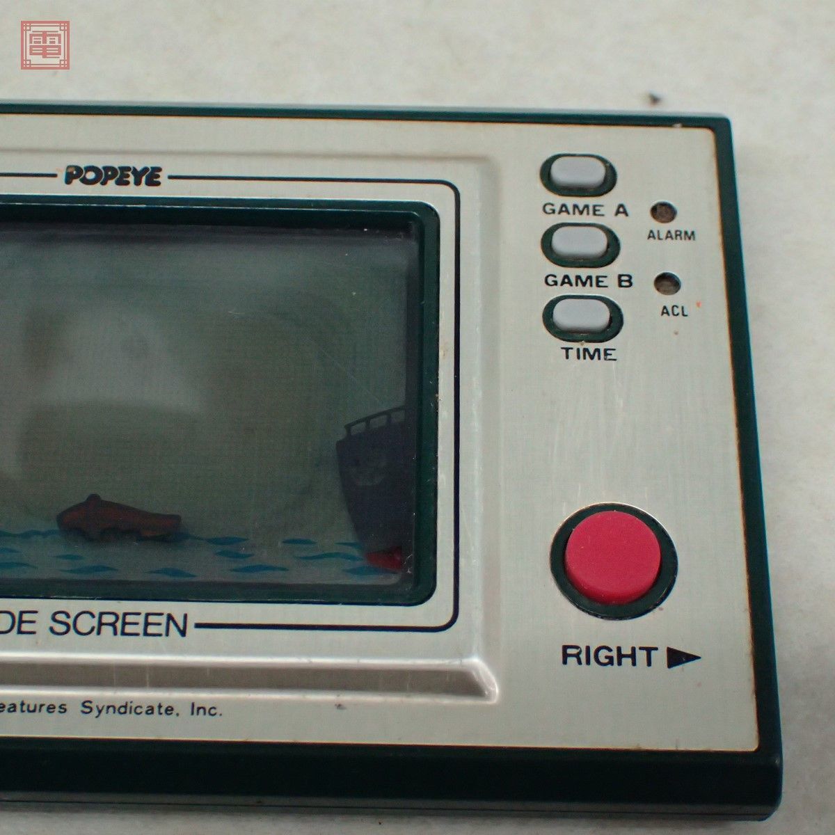 電子LSI ゲーム&ウオッチ ポパイ POPEYE PP-23 GAME&WATCH Nintendo