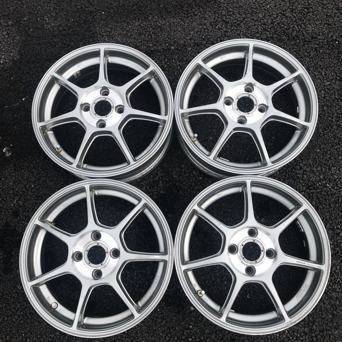 ENKEI RS+M 15インチ 18x9.5 RS05RR 0 【562】ENKEI RACING RS+M