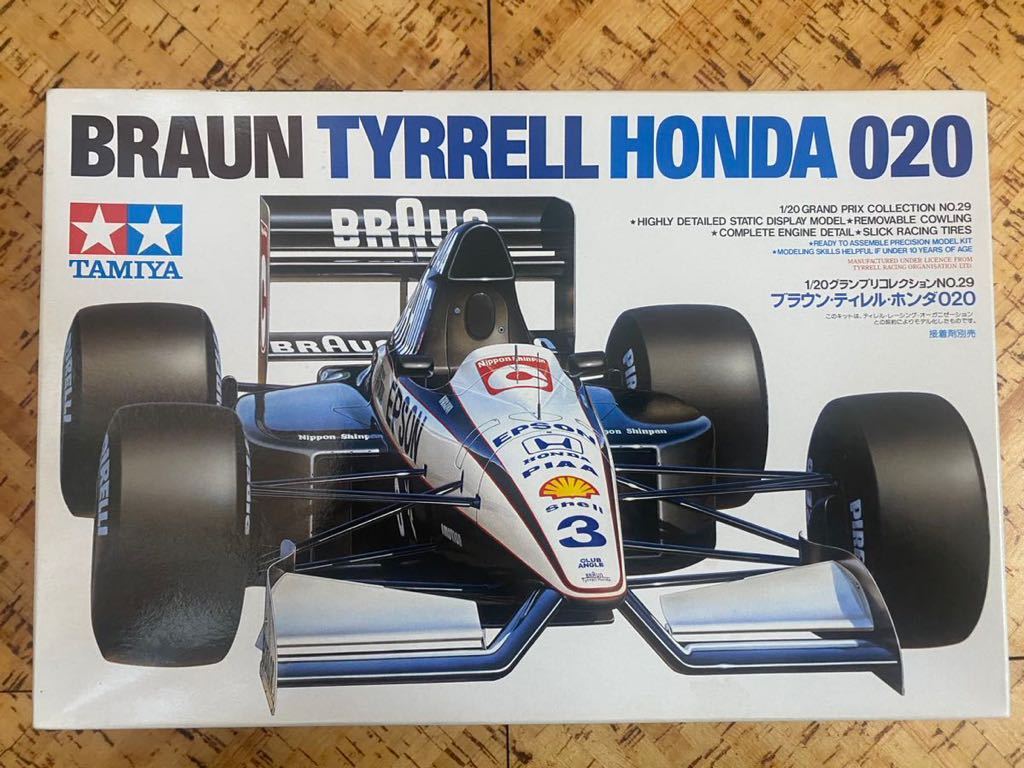 プラモデル☆タミヤ ブラウン・ティレル・ホンダ020 1/20 グランプリコレクション未組立