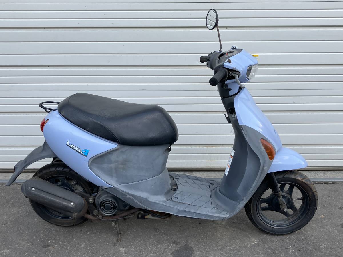 ☆スズキ レッツ4 実働車 エンジン良好！ 東京発□ Yahoo!オークション 