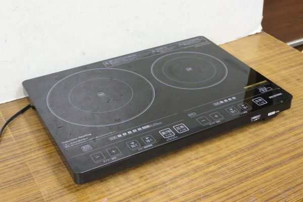 激安】アイリスオーヤマIHクッキングヒーター EIH1470V-B 2013年製 