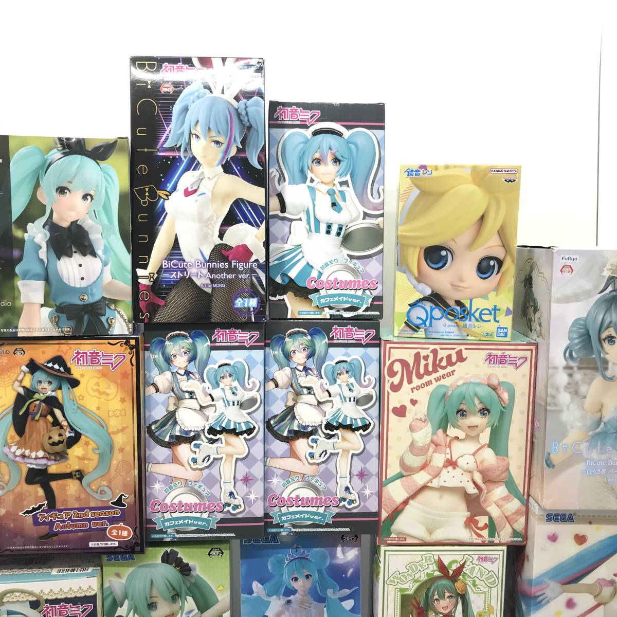 1円～】初音ミク プライズ フィギュア まとめ売り 美少女 コスプレ 桜