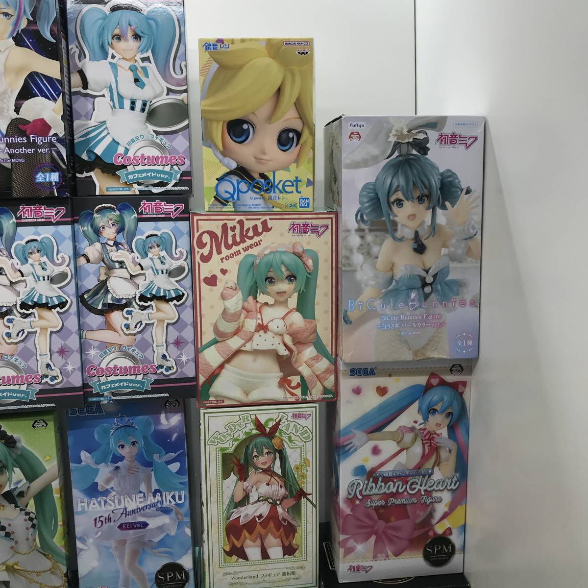1円～】初音ミク プライズ フィギュア まとめ売り 美少女 コスプレ 桜