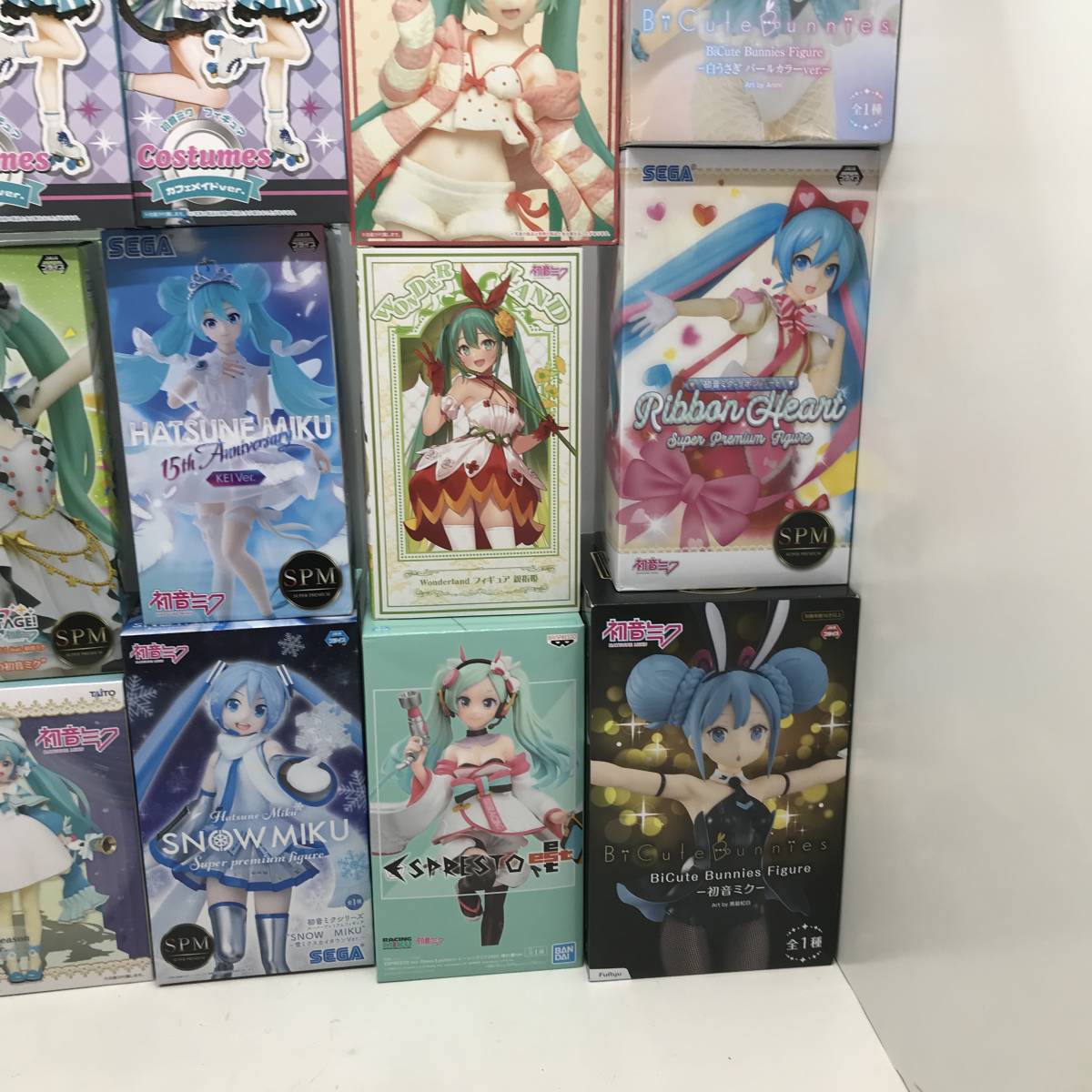 1円～】初音ミク プライズ フィギュア まとめ売り 美少女 コスプレ 桜