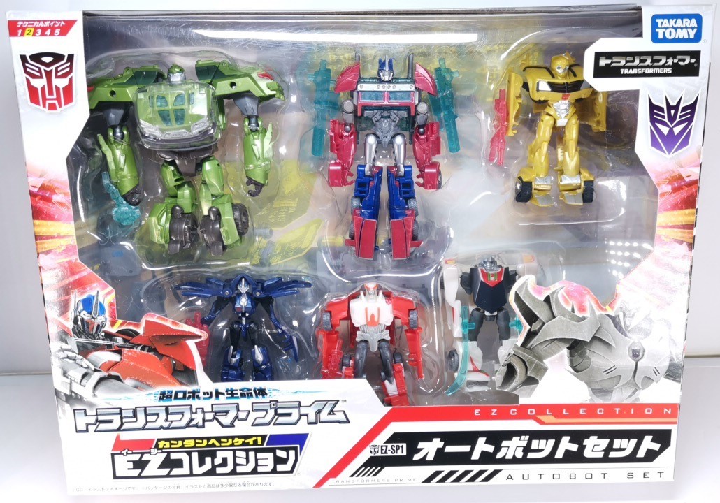 トランスフォーマー プライム EZコレクションセット TF トランスフォーマープライム EZコレクション EZ-SP1 オートボット