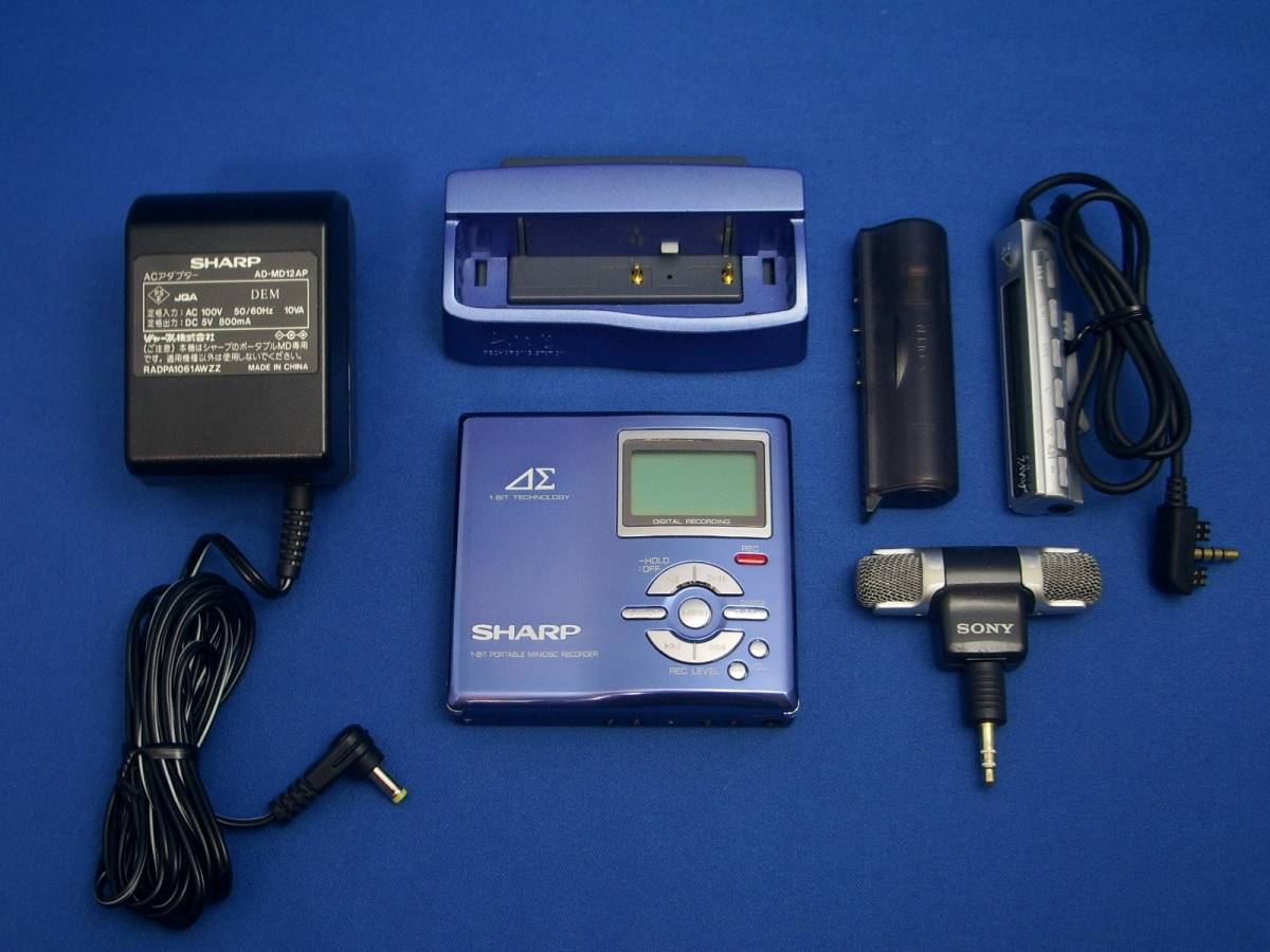 SHARP MDレコーダー MD-DR7-S Panasonic SJ-MJ80 Panasonic SJ