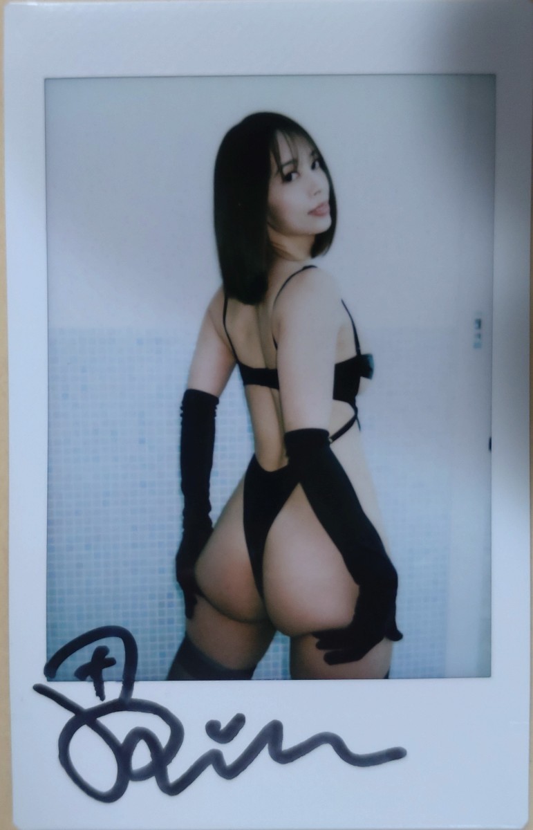 ◆ゆめの凛華◆ 「ご褒美Body」 DVD特典 直筆サイン入り現場チェキ 