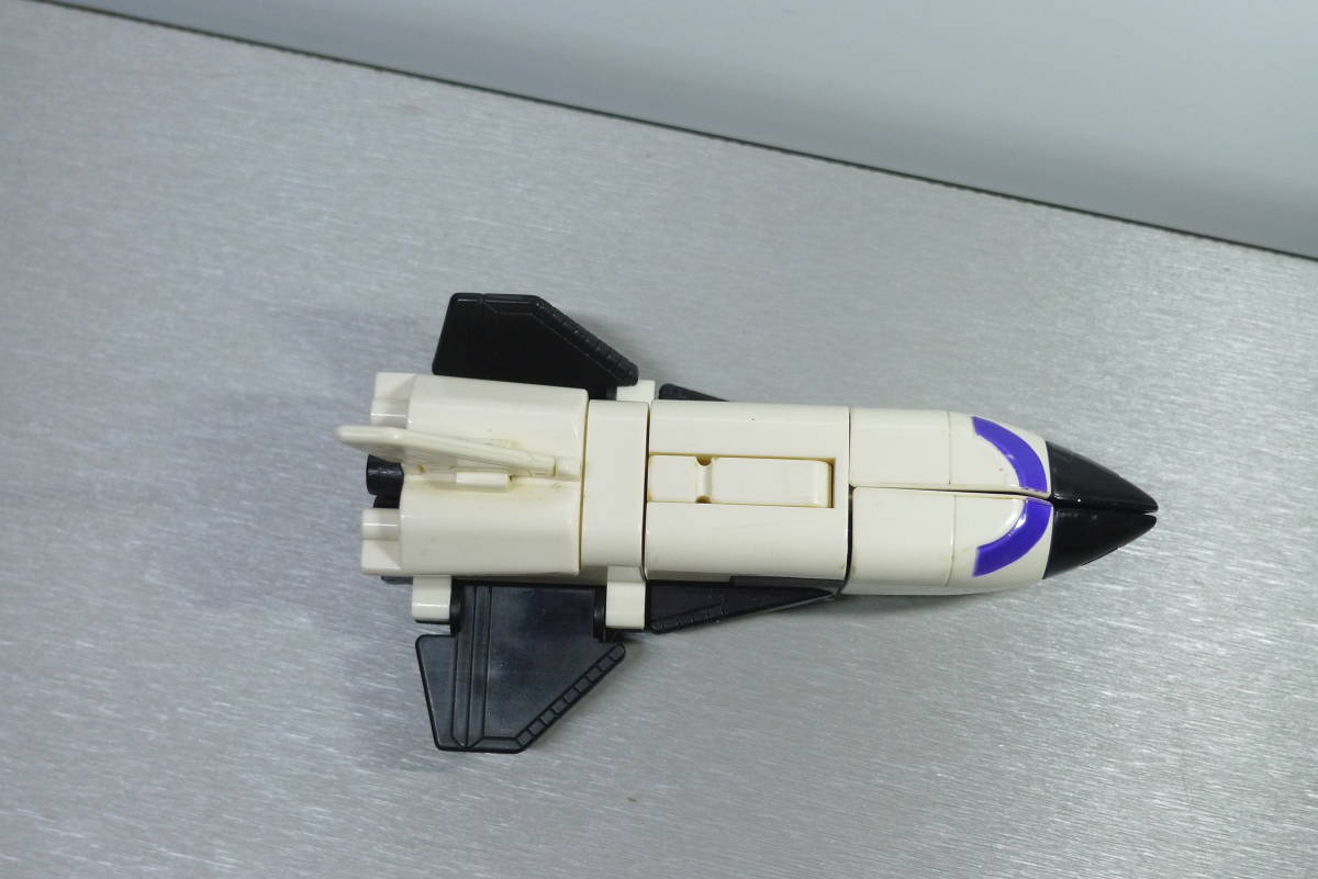 詳細不明 タカラ ハスブロ 1986年 当時物？ スペースシャトル 変形ロボ