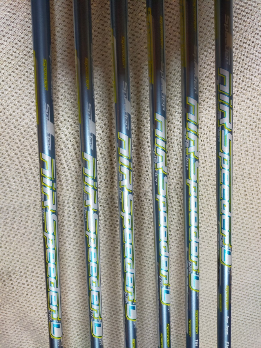 ツアーB JGR アイアン エアスピーダー L フレックスAシャフト 6本