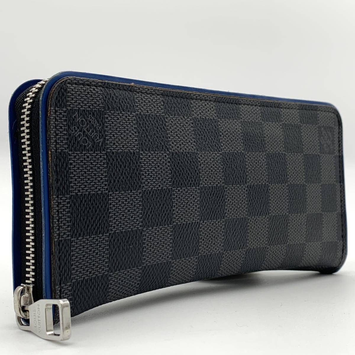 希少カラー ブルーLOUIS VUITTON ルイヴィトン ダミエ グラフィット
