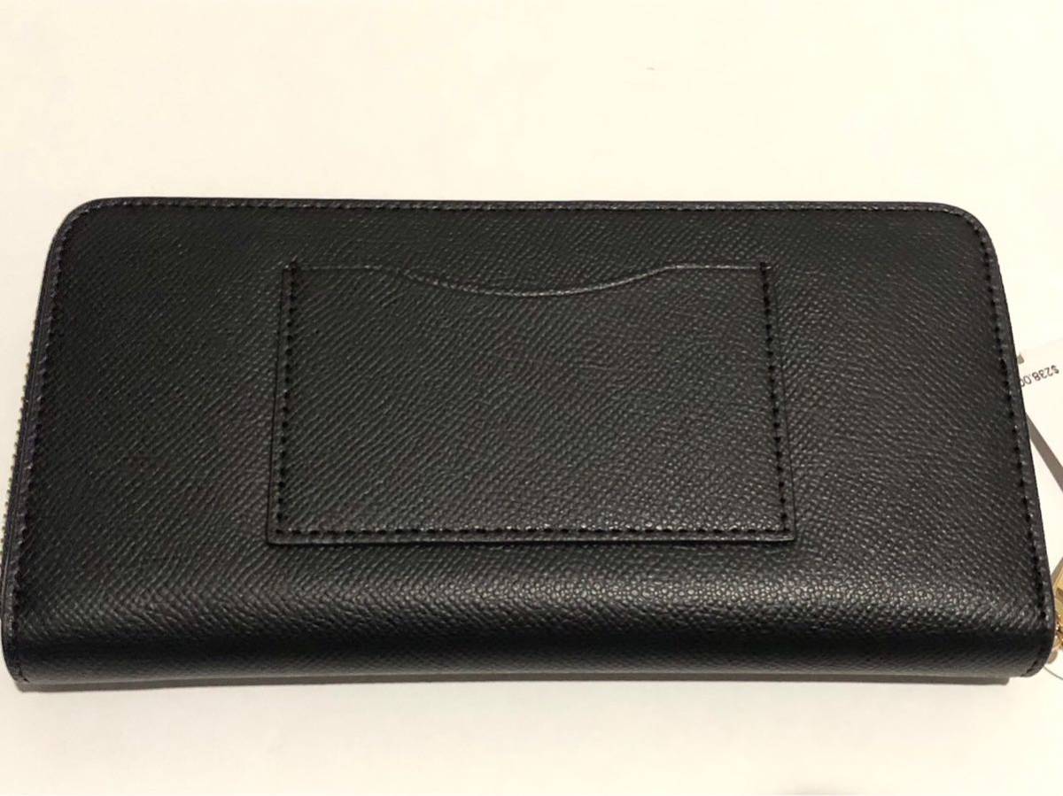 COACH 長財布 リストレット付き ブラック 新品 COACH コーチ 長財布 