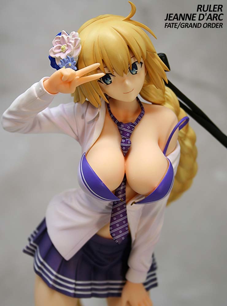 限定SALE，正規品 Fate/Grand Order ルーラー/ジャンヌ ダルク &ldquo;制服下着と挟みタイ&rdquo; 1/6 27cm フルキャストオフ リペイント完成品/FGO JEANNE D'ARC(Fate)｜売買されたオークション情報、yahooの商品情報をアー Fate