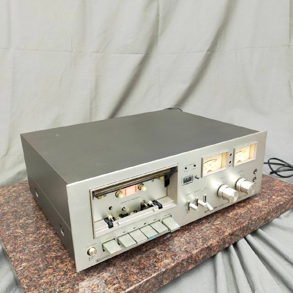 T4376＊【ジャンク】Pioneer パイオニア CT-6 カセットデッキ Pioneer