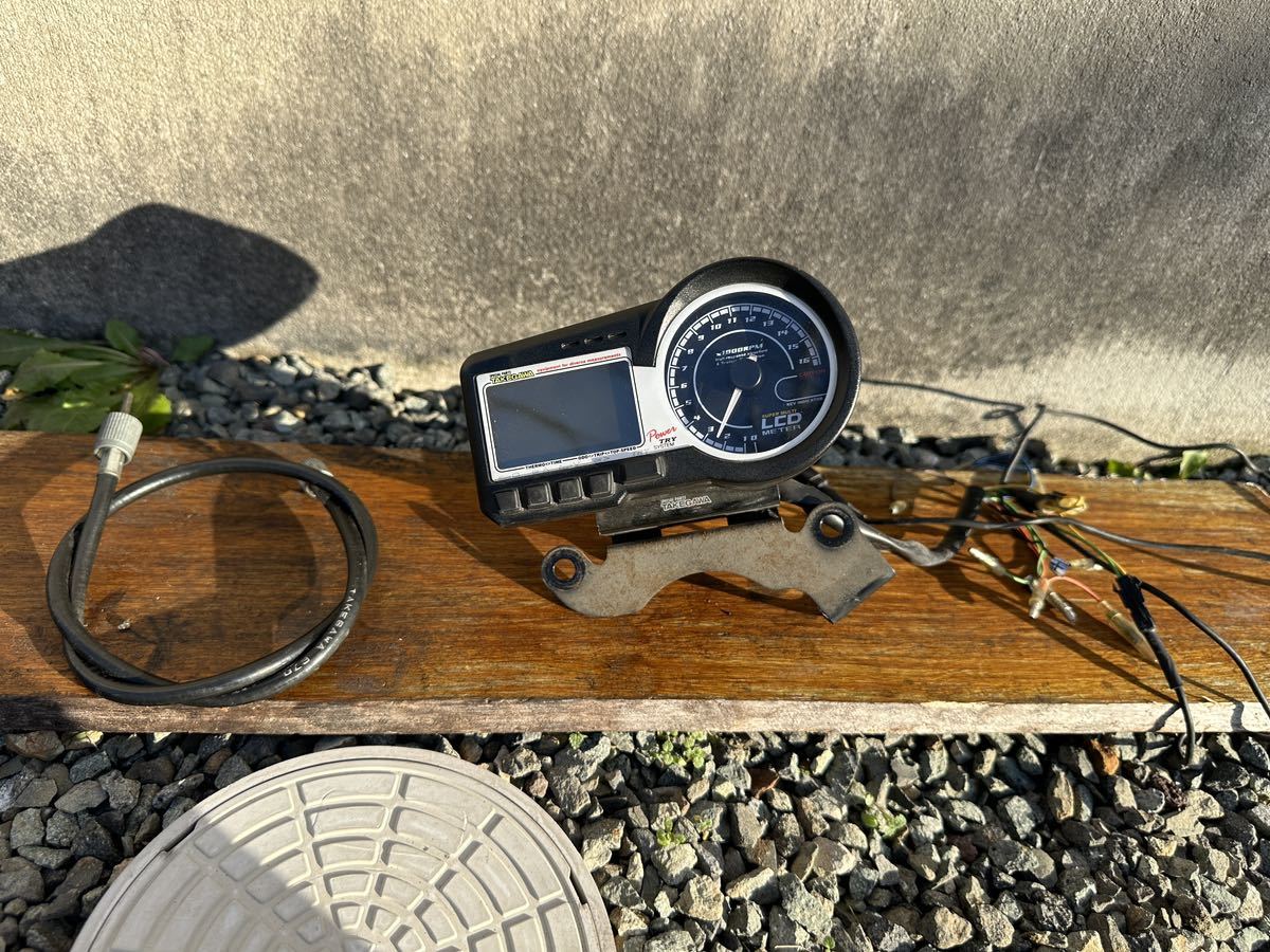 モンキー　武川　LCDメーター　メーター タコメーター スピードメーター 油 温 ダックスシャリーゴリラ