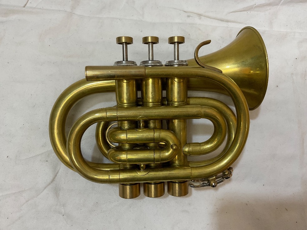Kaerntner ケルントナー ポケットトランペット MBL ブルー KTR30