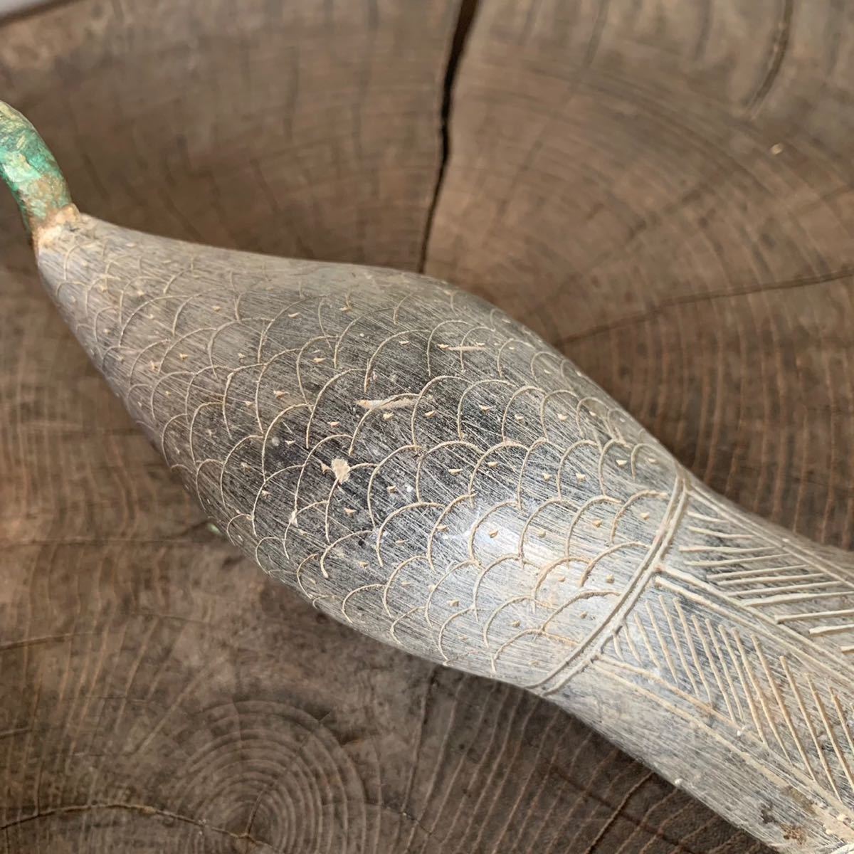 古代エジプト聖トキ像》青銅器石彫ibis イビス神像トト神像骨董中国