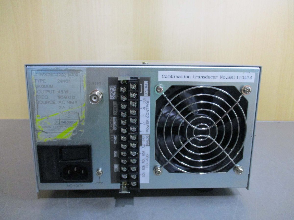 Kaijo 68101 超音波発電機 ULTRASONIC GENERATOR Ultrasonic Cleaning