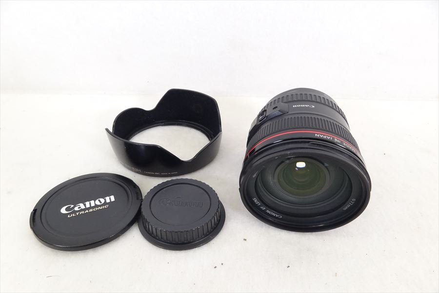 ▽ Canon キャノン レンズ EF 24-105mm 4 L 中古 現状品 231105H3577