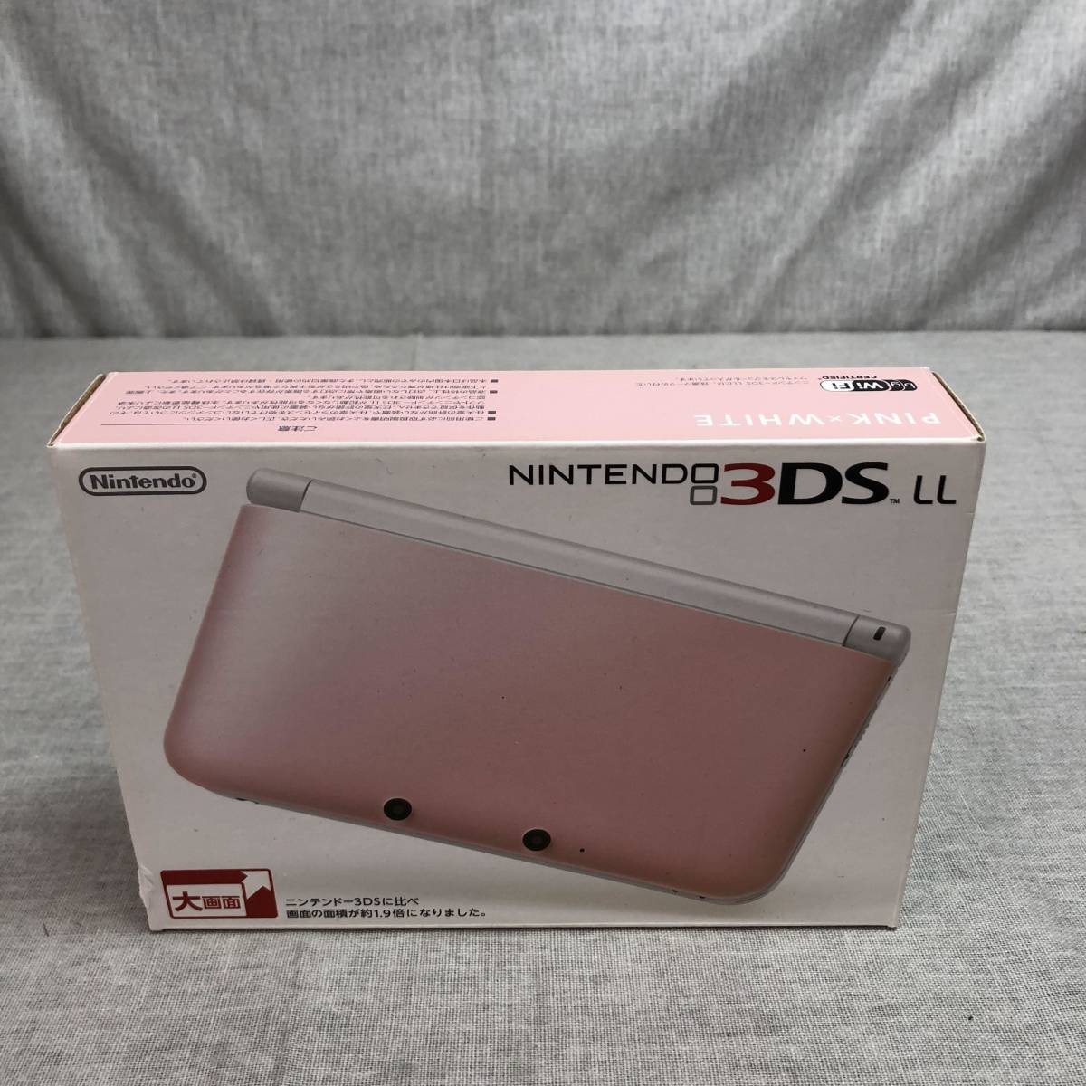 ニンテンドー3DS LL ピンクXホワイト LL ニンテンドー3DS ピンク