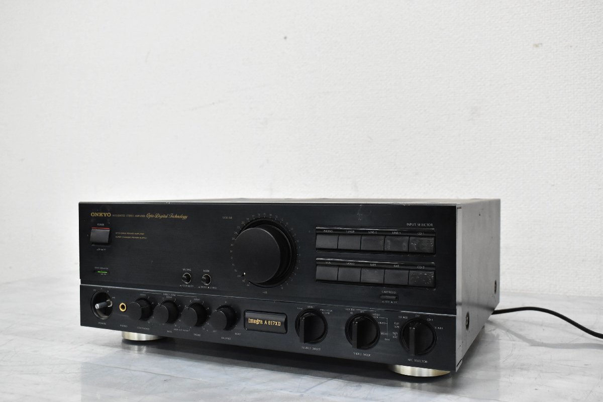 Σ9004 中古 ONKYO Integra A-817XD オンキヨー プリメインアンプ