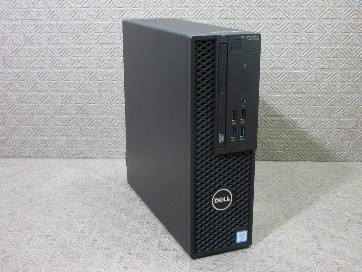 DELL Precision 3420 Workstation / Xeon E3-1225v5 3.30GHz / SSD