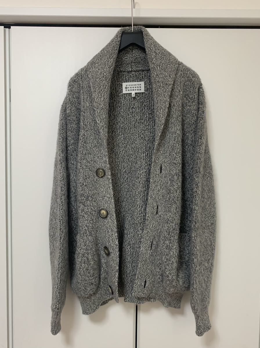 Maison Martin Margiela ショールカラーニットカーディガン S 44