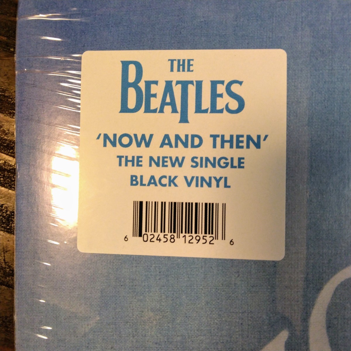 未開封LP】The Beatles / Now And Then 12inch Black Vinyl 未開封LP】The Beatles / Now And Then 12inch Black Vinyl