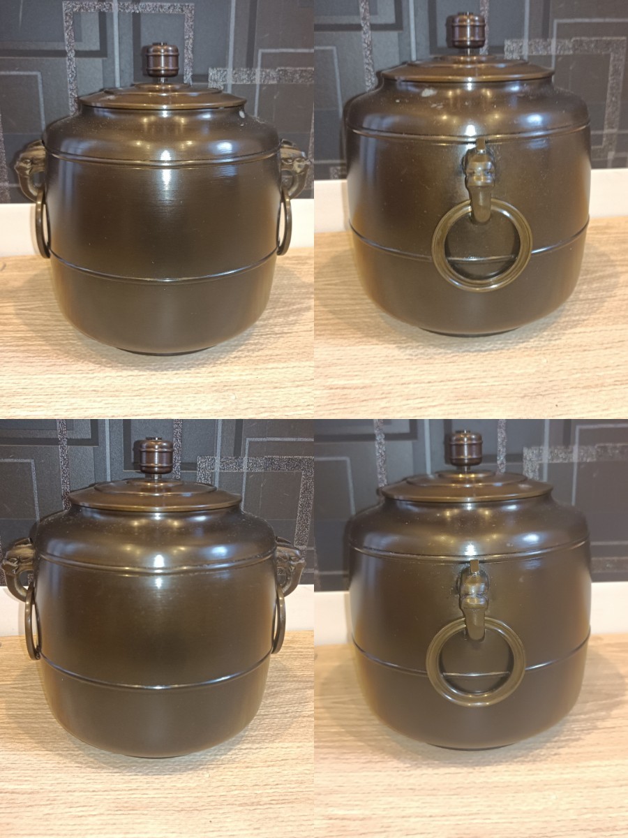 nn0202 283 茶道具 皆具 4点 一式おまとめセット 中古 現状品 保管品 水指 建水 杓立 蓋置 茶道 煎茶道具 茶器 木箱付 茶道具 皆具（かいぐ） セット