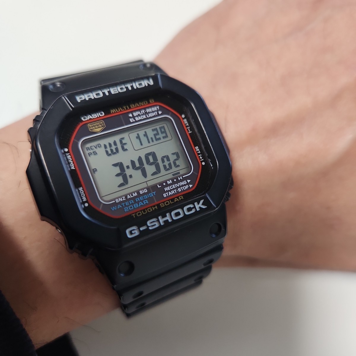【新作登場，最新作】 CASIO G-SHOCK GW-M5610-1JF 電波ソーラー(TOUGH SOLAR)｜売買されたオークション情報、yahooの商品情報をアーカイブ公開 - オークファン G-SHOCK