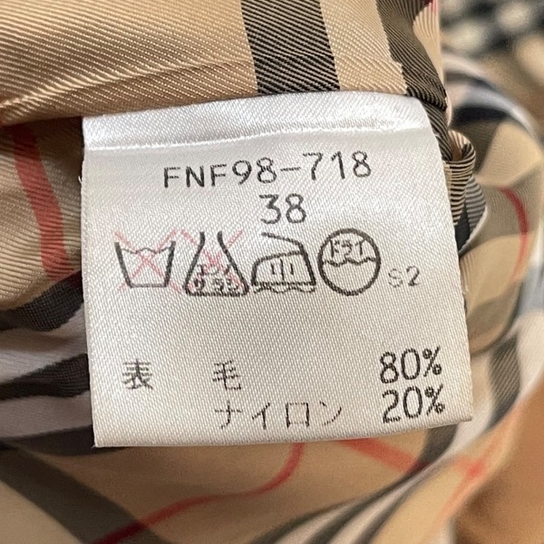 バーバリーブルーレーベル Burberry Blue Label サイズ38 M ブラウン
