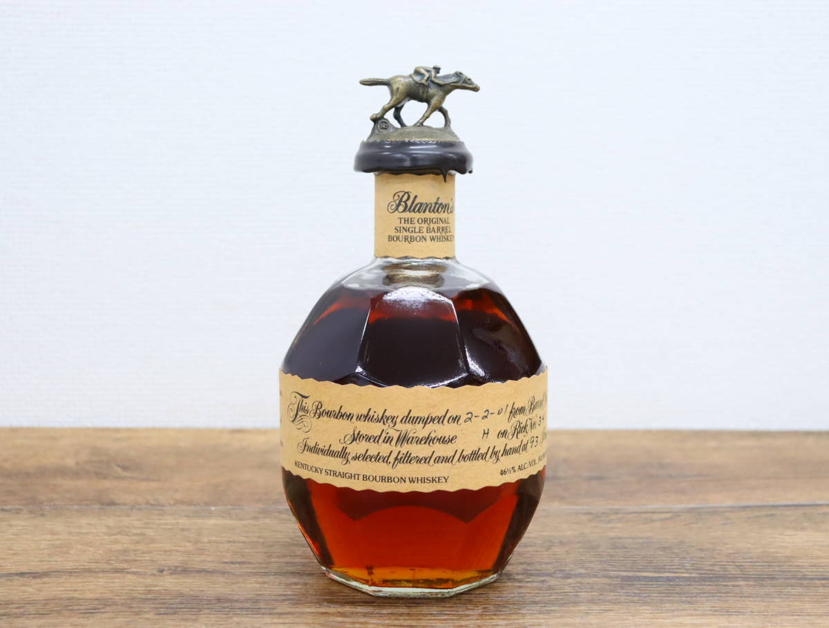 未開栓 Blanton's/ブラントン シングルバレル 2001年 バーボンウイスキー 元箱付き 700ml/46.5％ お酒/古酒/洋酒 『W1311-38②』