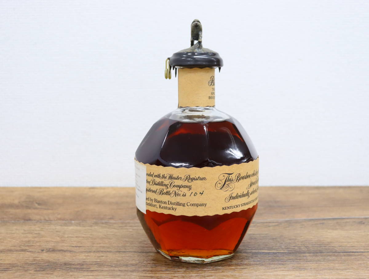 Blanton's バーボンウイスキー 古酒　未開栓 未開栓 Blanton's/ブラントン シングルバレル 2001年 バーボン