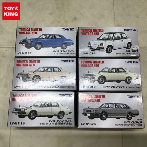 新作，品質保証 1円〜 訳あり トミカ リミテッドヴィンテージNEO ニッサン スカイライン2000GT 77年式 Be-1 キャンバストップ トランクバッグ付 他(乗用車)｜売買されたオークション情報、yahooの商品情報をアー 乗用車