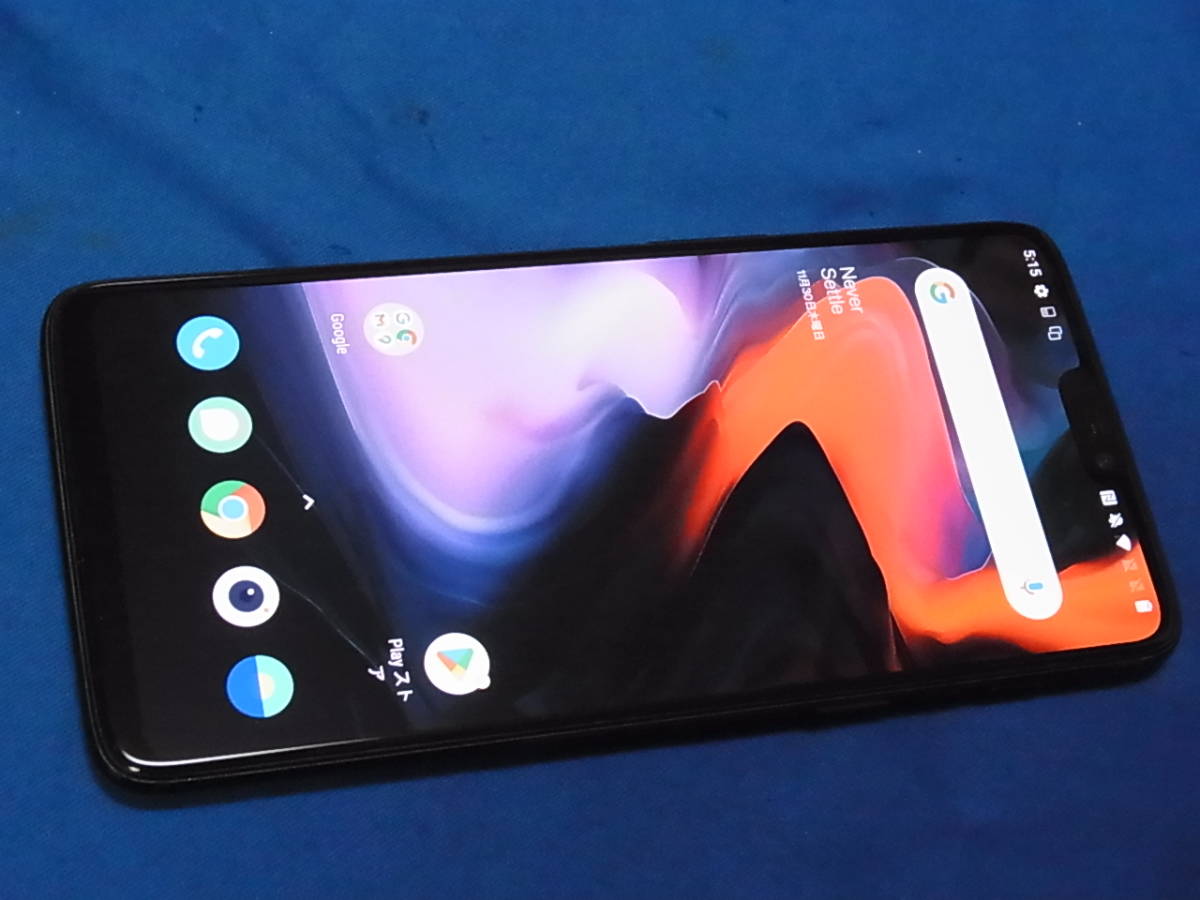 海外版SIMフリー】 OnePlus 6 6GB/64GB A6000 (難あり) 0 OnePlus