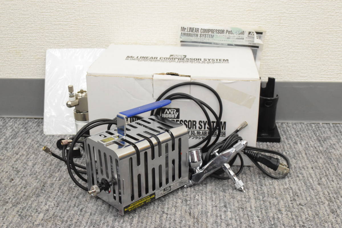 I☆動作OK☆Mr.HOBBY ミスターホビー Mr.リニアコンプレッサー