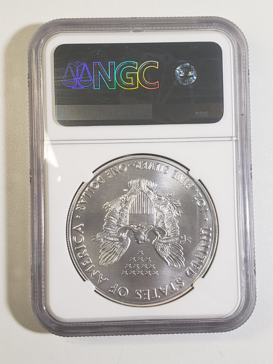 アメリカ MS70 0 NGC シルバーイーグル 銀貨 PCGS Eagle 1ドル